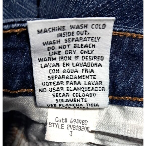 Y2K LEI Jeans Boot Cut Stretch Junior Size 3 - Picture 14 of 14